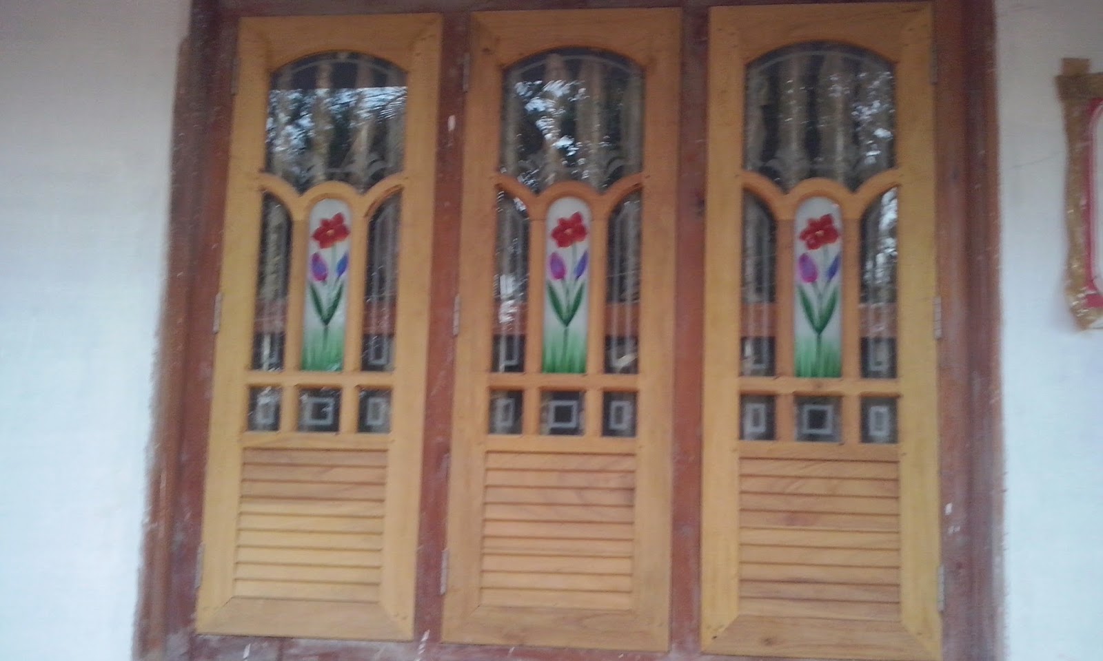 Kerala Style Carpenter Works And Designs Wooden Window Designs