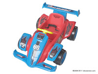 Mobil Mainan Aki WIMCYCLE Hot Wheels Formula Red