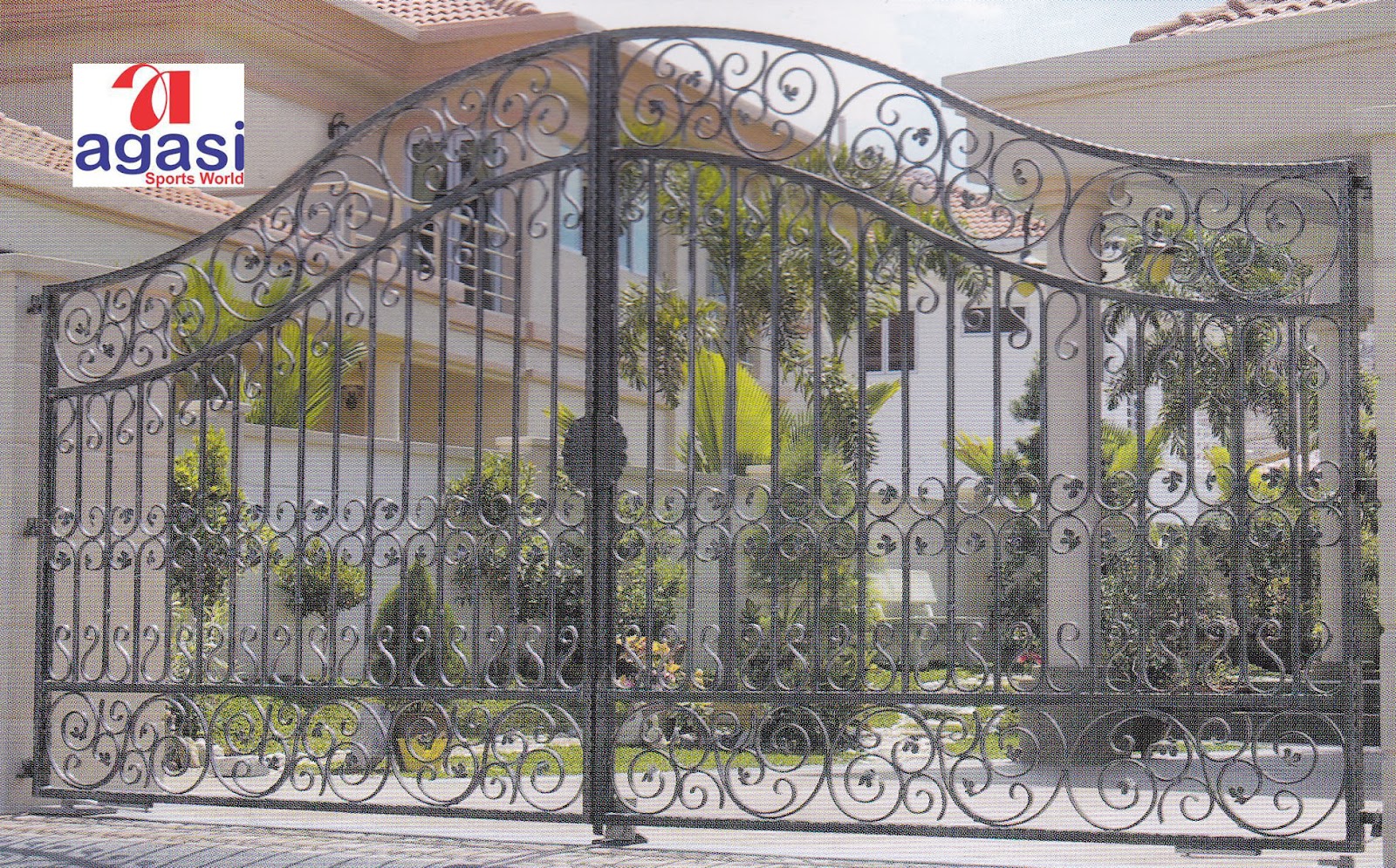 Iron Gate, Grille, Wrought Iron Gate, Grille and All kinds of Awnings