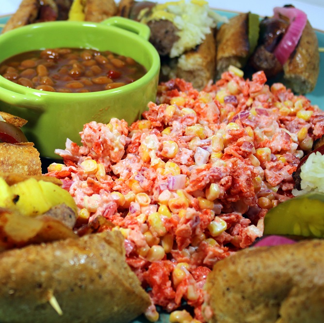 Year on the Grill Doritos "Jacked" Spicy Chipotle BBQ Corn Salad 52