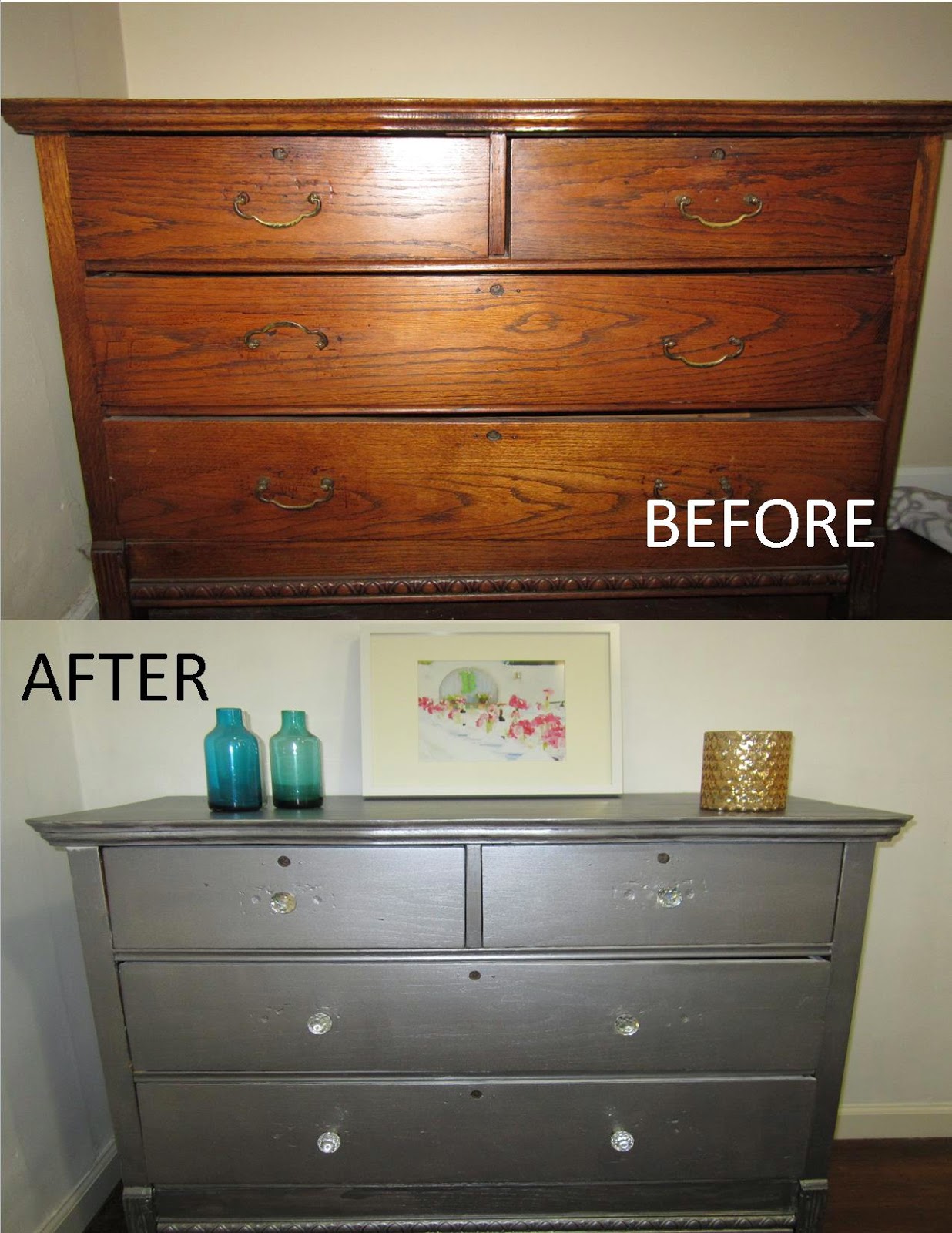 Diy Antique Dresser Makeover Falon Loves Life