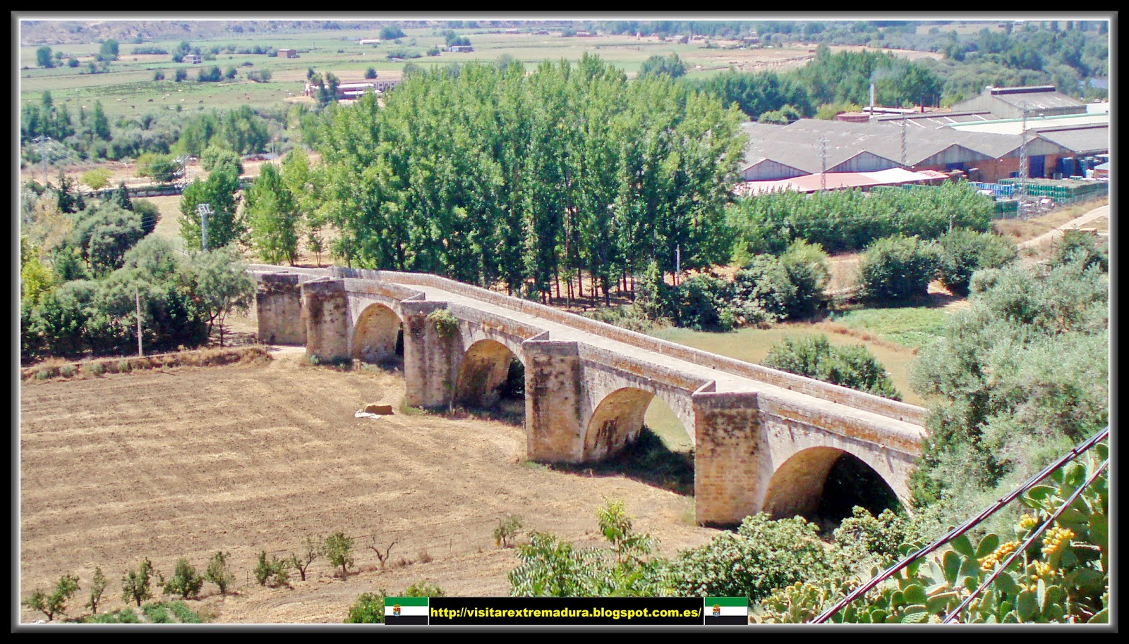 Coria. Puente seco.