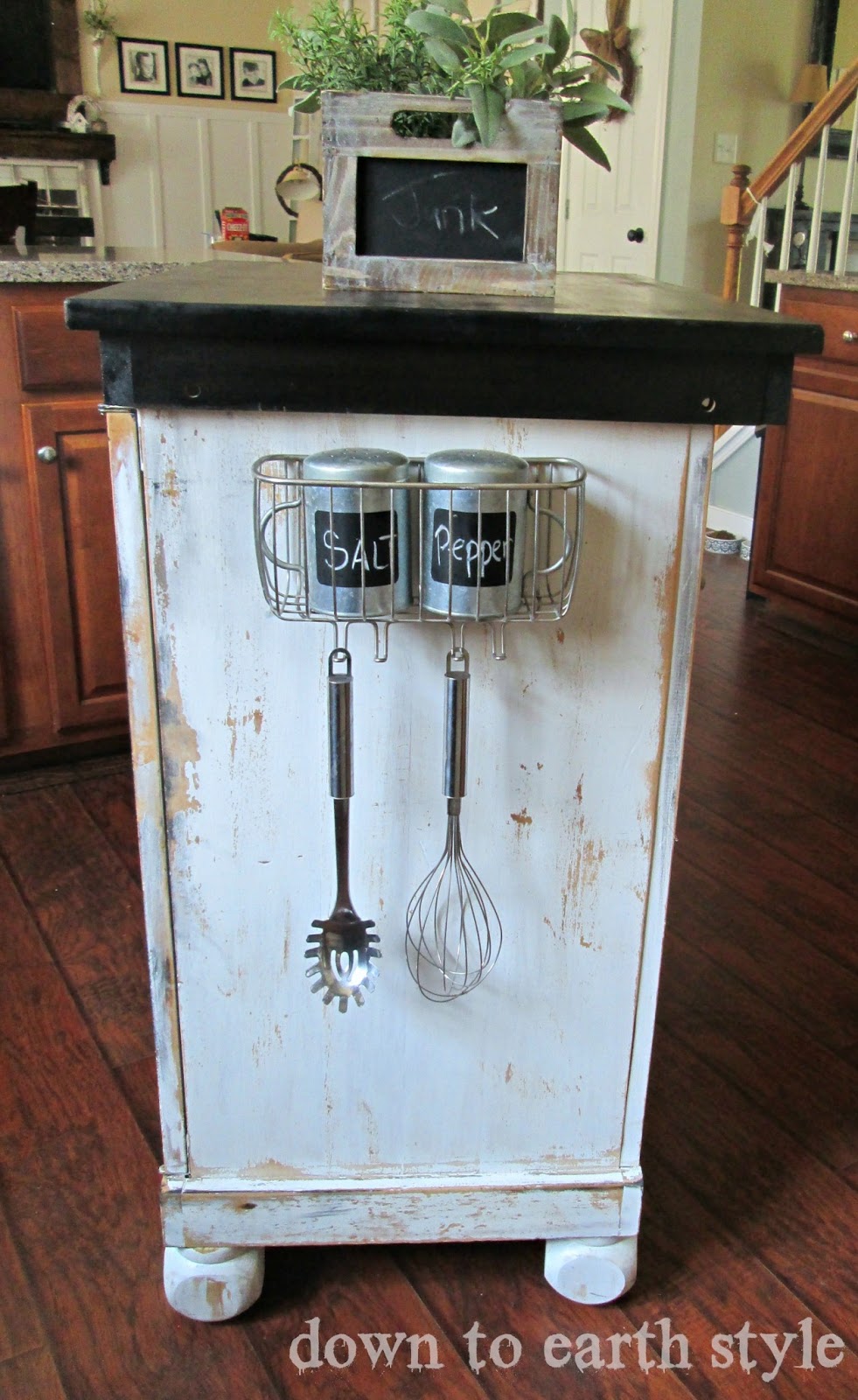 Down to Earth Style Shower Caddy turned Kitchen Caddy
