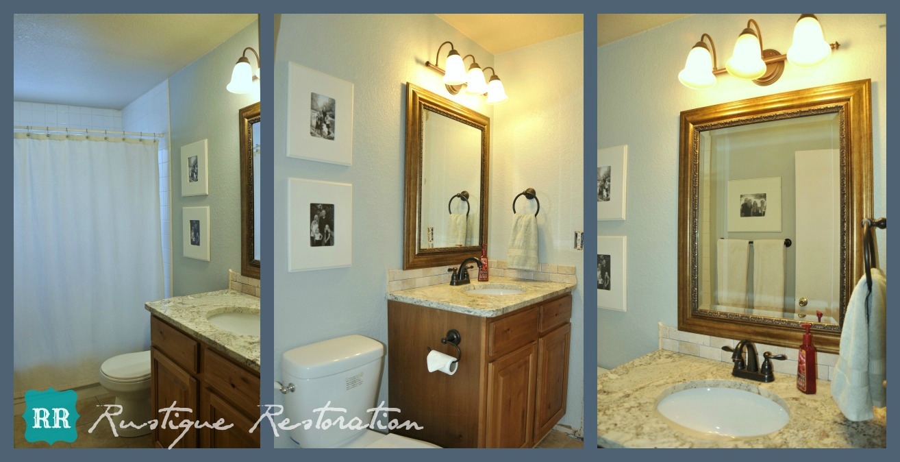 Rustique Restoration: Hall Bathroom Remodel