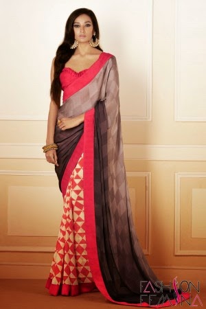 Indian Designer Printed Saree