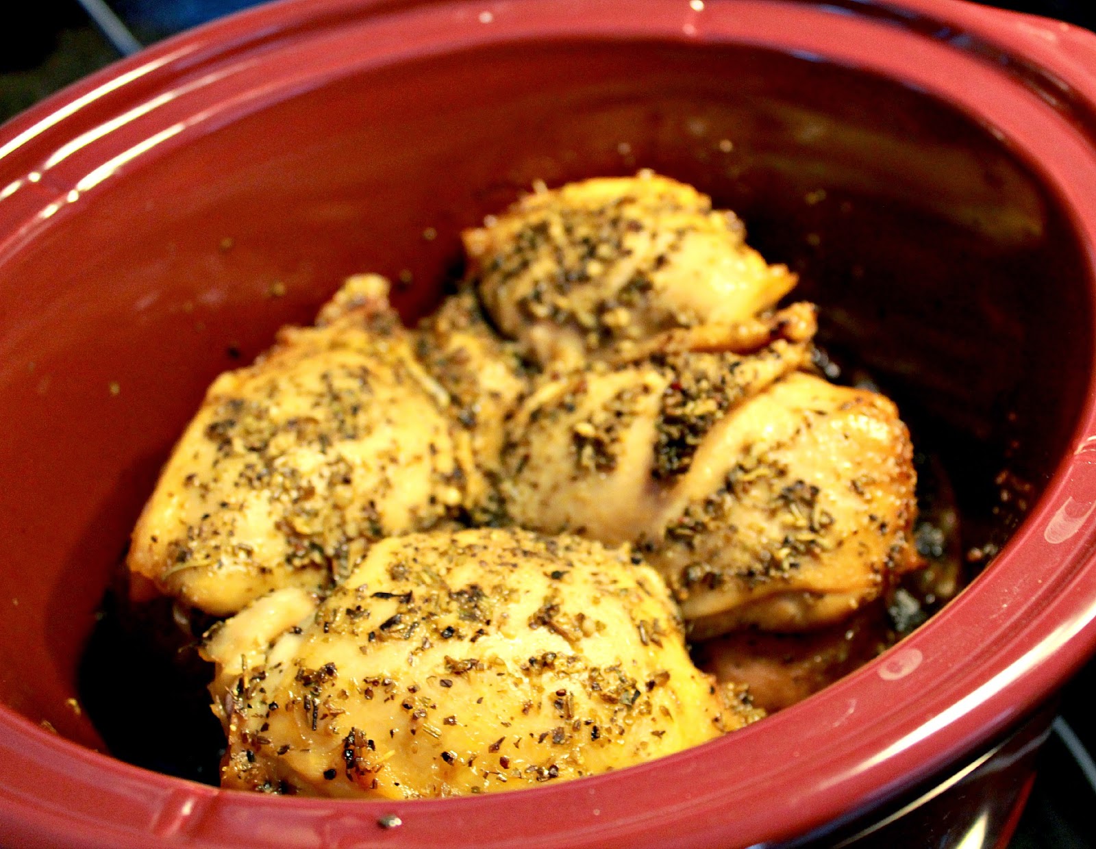 Carrie S. Forbes Slow Cooker Chicken Provence