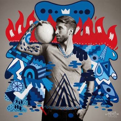 El Arte del Fútbol con Sergio Ramos por Zosen y Danny Clinch para Pepsi con Sergio Ramos