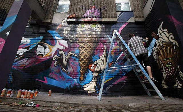 The UK's Largest Street Art Project 'See No Evil'