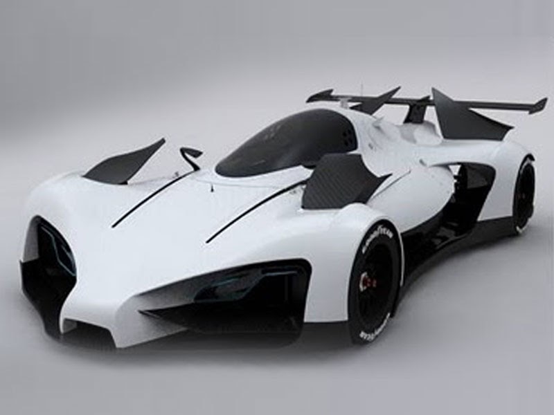 Green GT Sport Cars Eco Friendly Racing Car Sport Cars