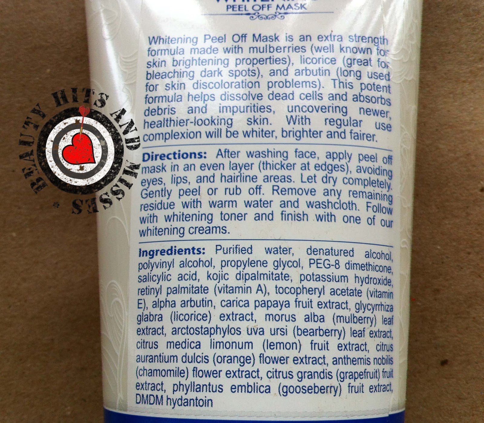 Beauty Hits and Misses Drug Store Find Hollywood Style Whitening Peel