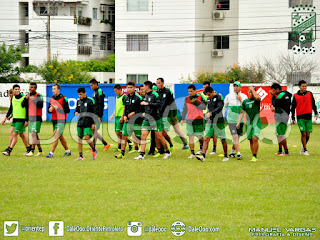 Oriente Petrolero - Entrenamiento en San Antonio - DaleOoo.com web del Club Oriente Petrolero