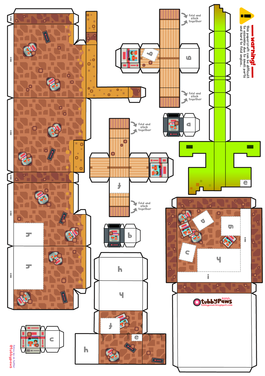 Printable Tubbypaws Papercraft Printable Papercrafts vrogue.co