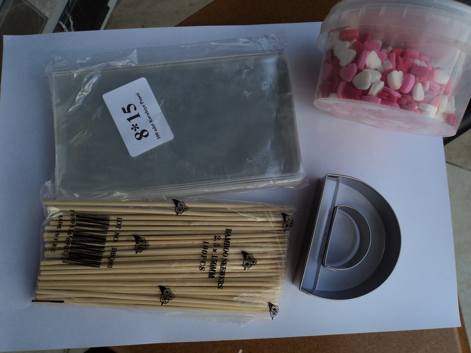 Hayattaki Güzel Şeyler Kurabiye Malzemeleri