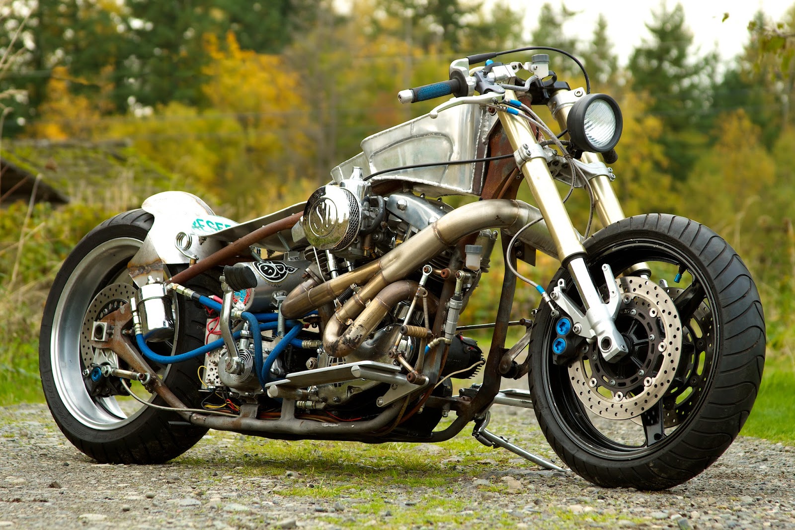 Hell Kustom Harley Davidson By Super Rat
