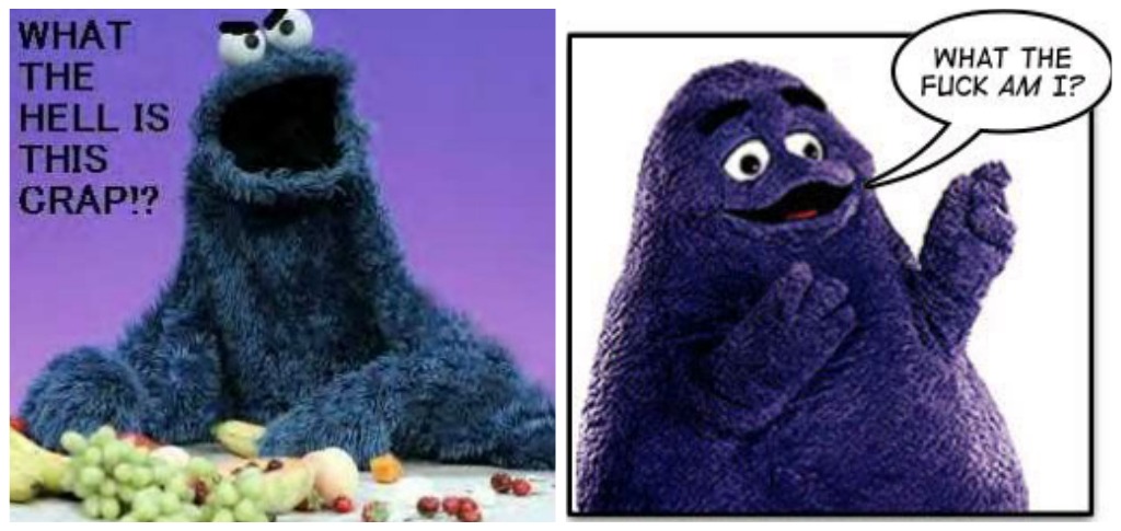 Cookie Monster Collage