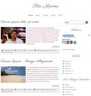 Labnol Style Responsive Blogger Template