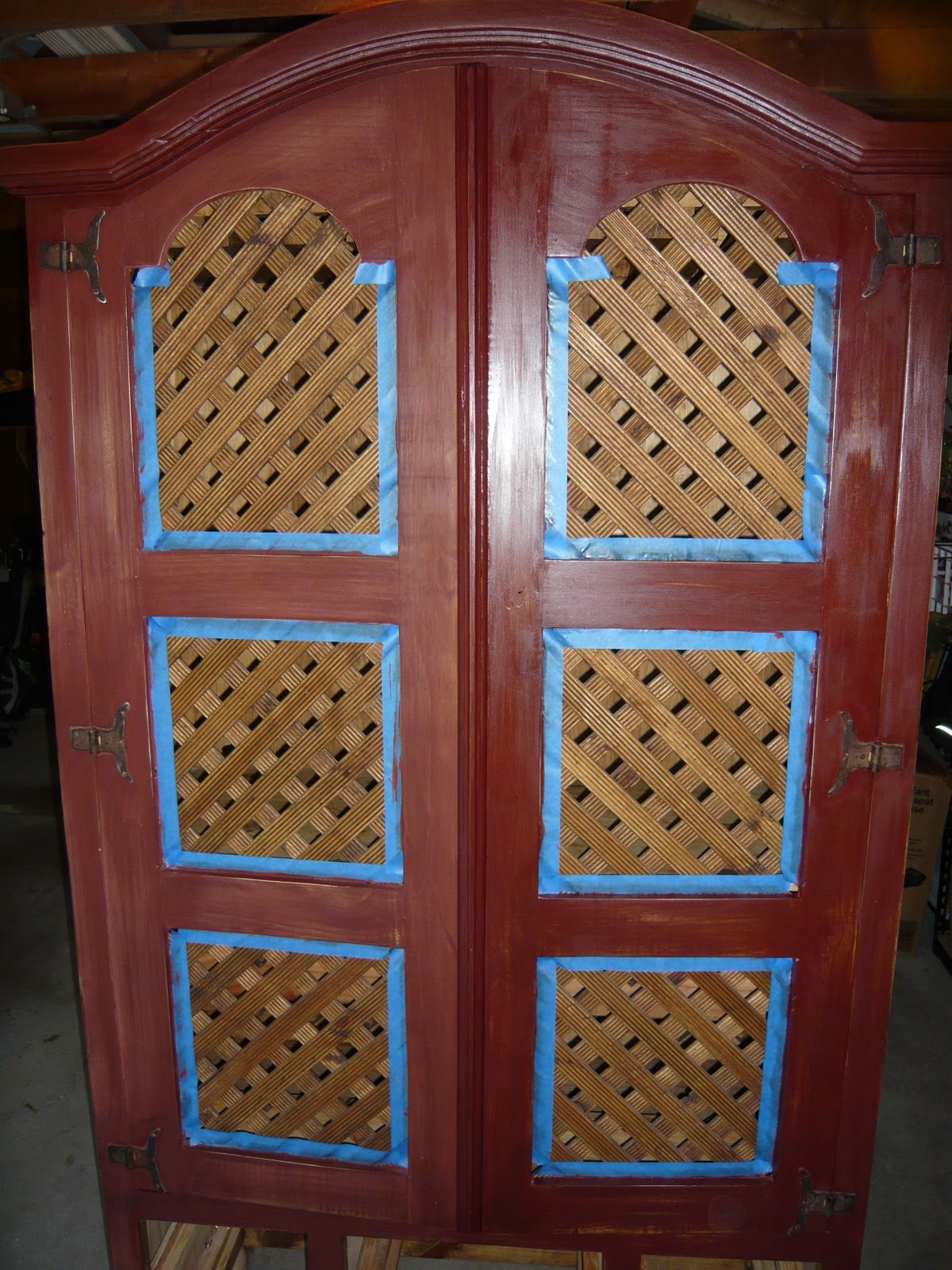 Designing Domesticity How to Refinish a Pine Armoire