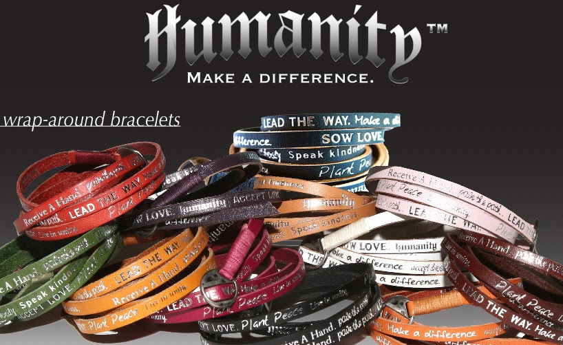 Olive and LoLo's Humanity Bracelets.... for a cause!