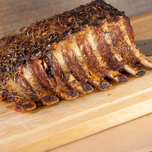 Herb Crusted Pork Rib Roast Art and the Kitchen Recipes