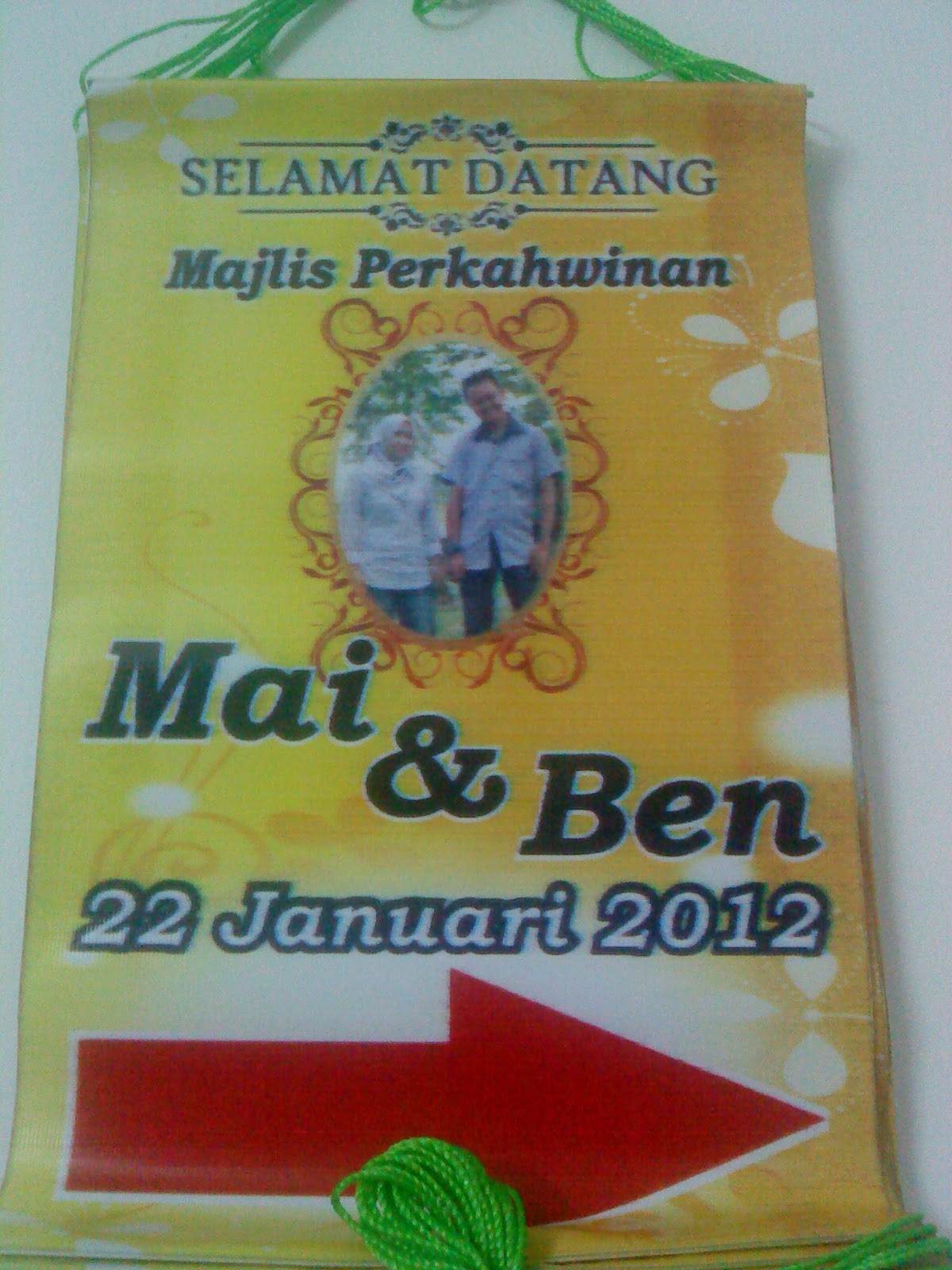 Inspirasi 75 Banner Petunjuk Arah Pernikahan