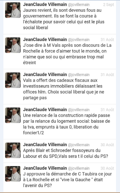 Les Tweets à Jean-Claude Girouette