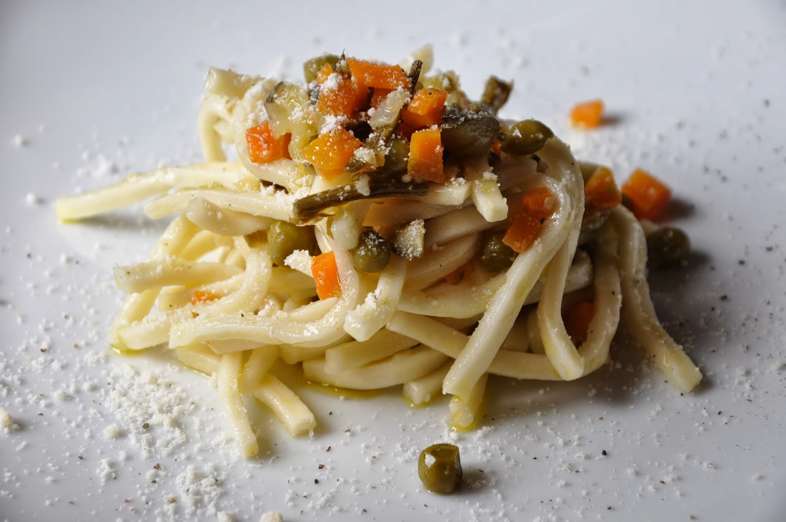 Le pincinelle alle verdure per Extrapasta