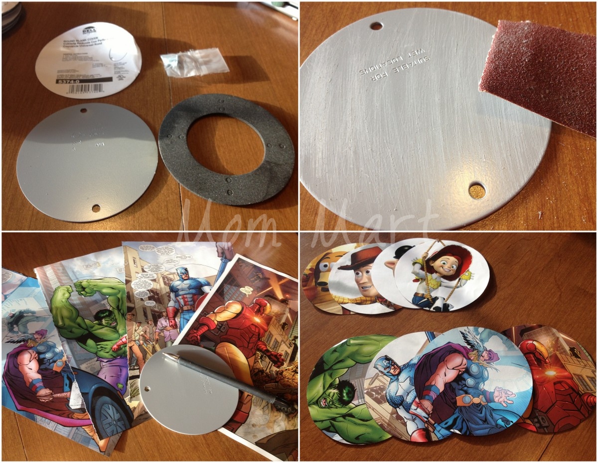 Mom Mart DIY Custom Coasters