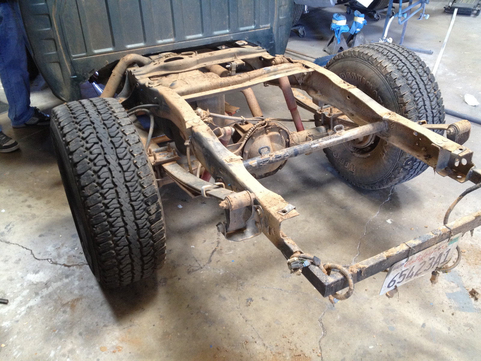 Ford ranger roll cage build #5