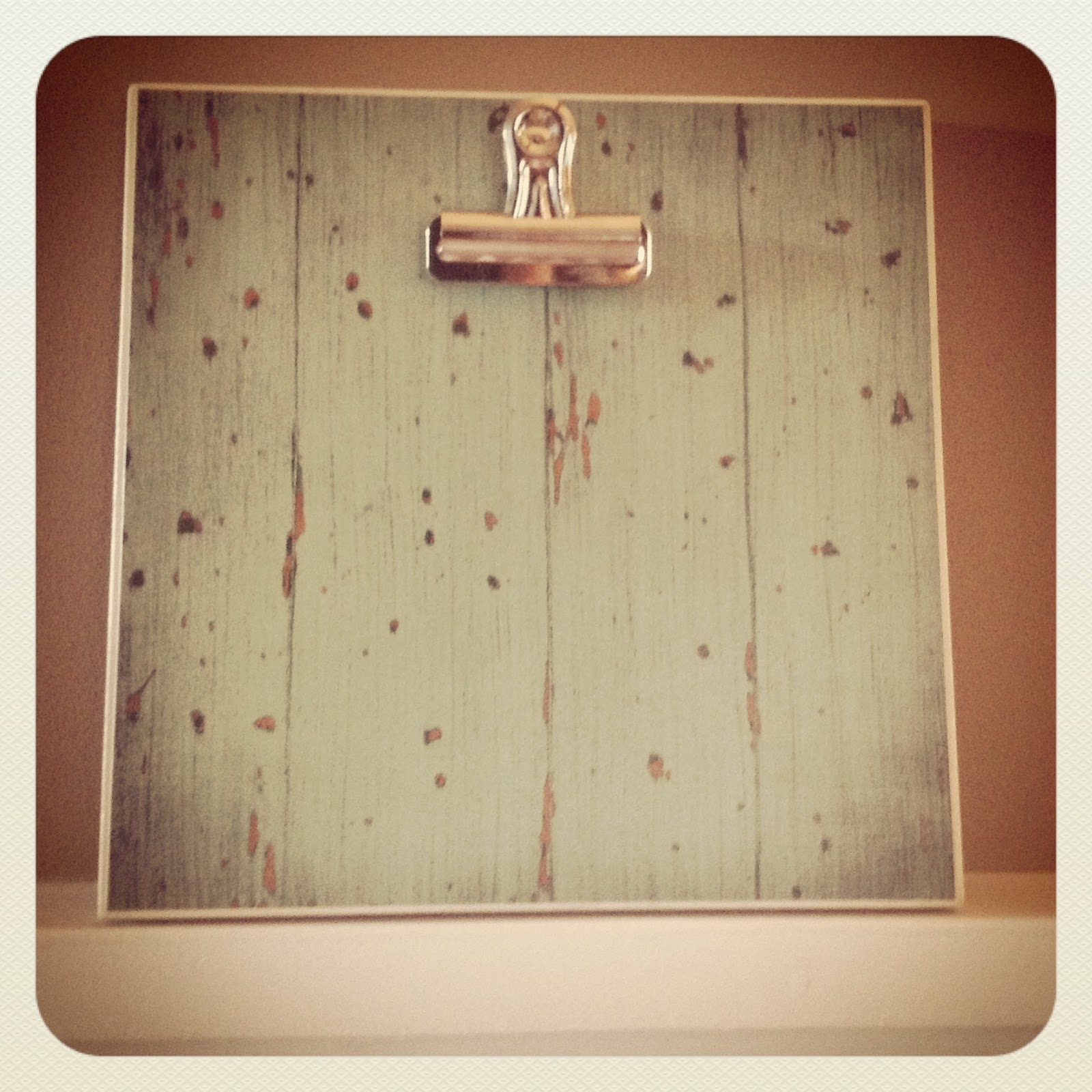 Sincerely Abi Inspired DIY Frame Clipboard