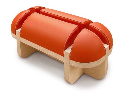 Matali Crasset Orange Lounge Chair