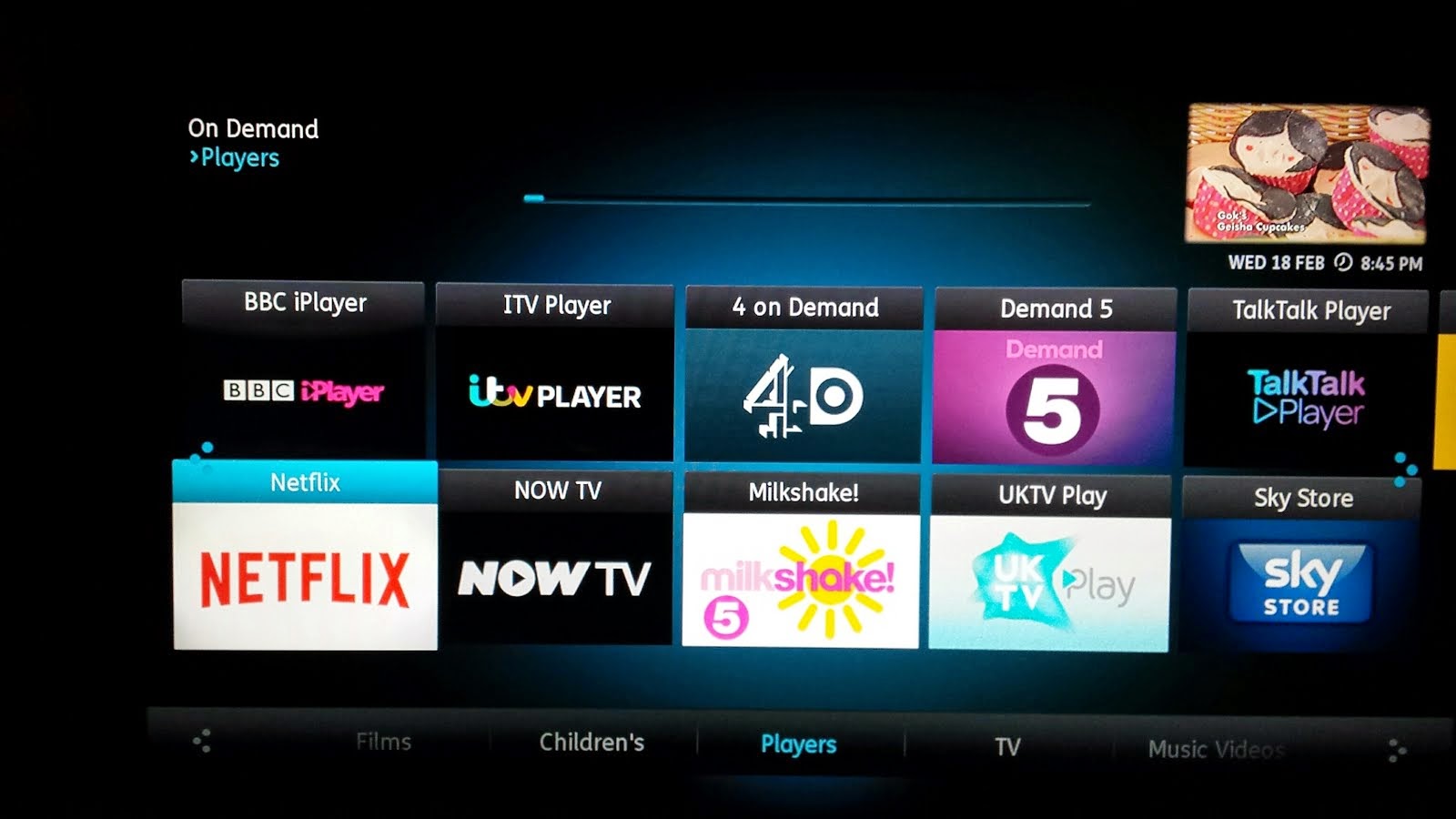 Him, me & three Netflix on TalkTalk TV