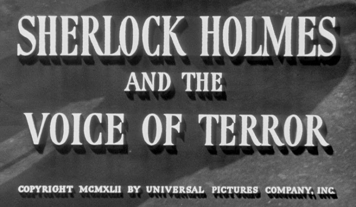 Sherlock Holmes In Pursuit To Algiers [1945]
