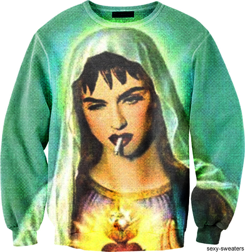 If I'd taken a Secular Sexy Sweater it would be stealing