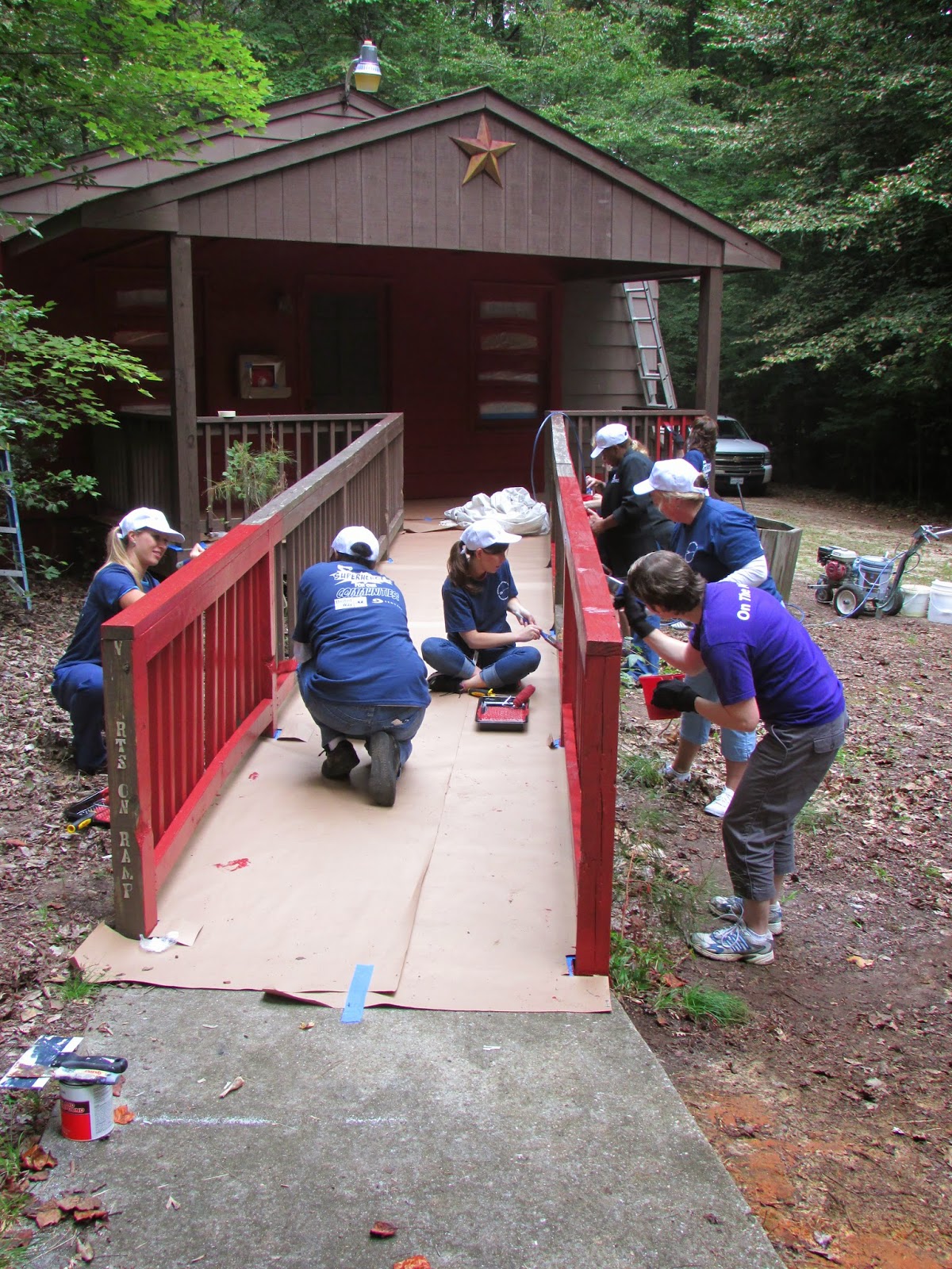 Girl Scouts of the Colonial Coast Blog Day of Caring at Camp Skimino