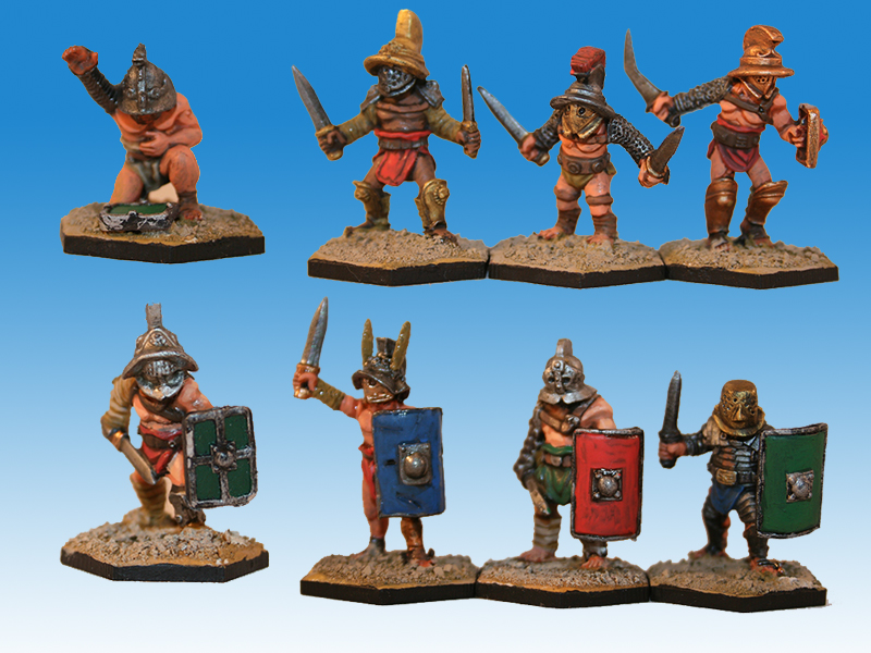 The Camlachie Wolfe 28mm Gladiators