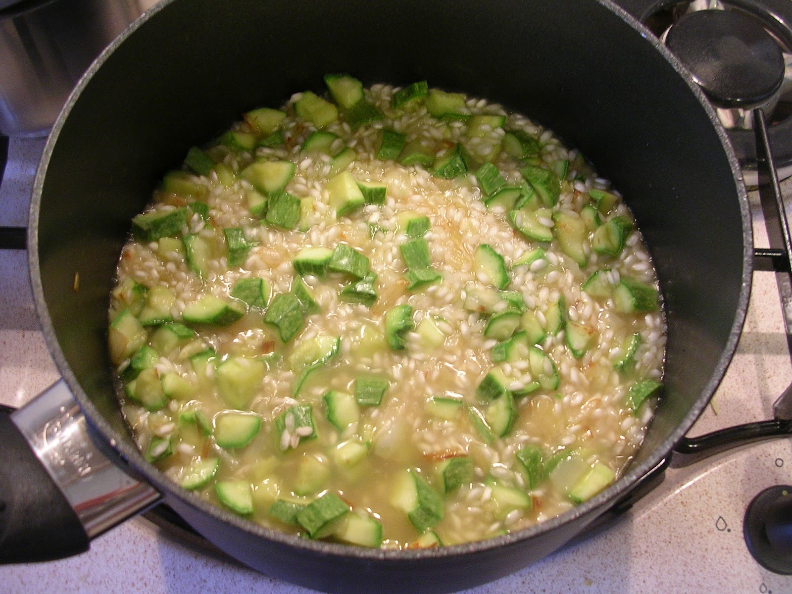 L'isola di Giada RISOTTO MENTA E ZUCCHINI