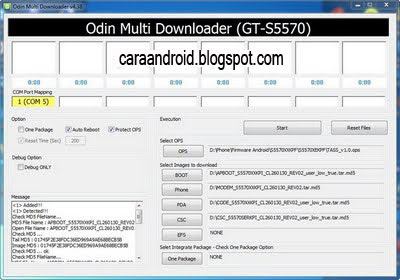 Cara Mudah Mencicipi Custom Rom CM7 di Galaxy Mini