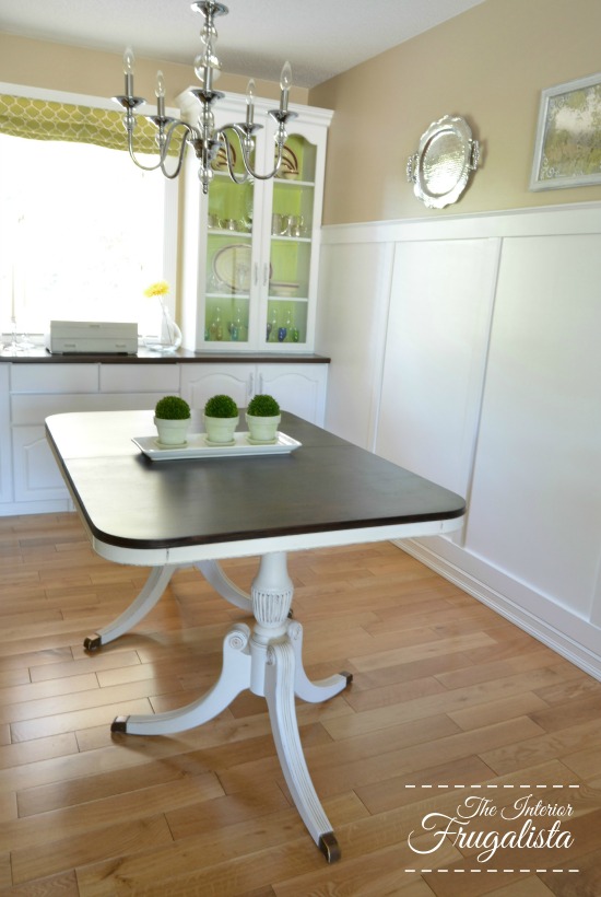 Duncan Phyfe Dining Table Makeover The Interior Frugalista