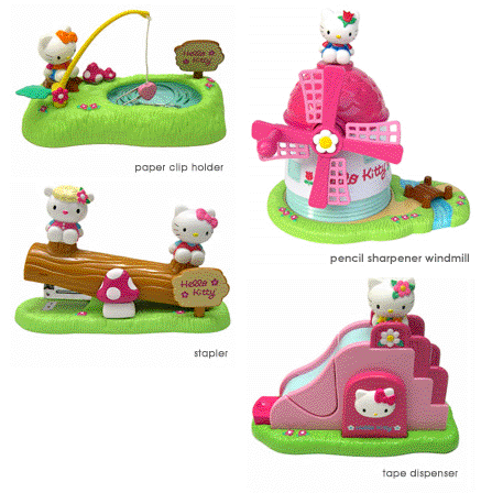 Pink Desk Set