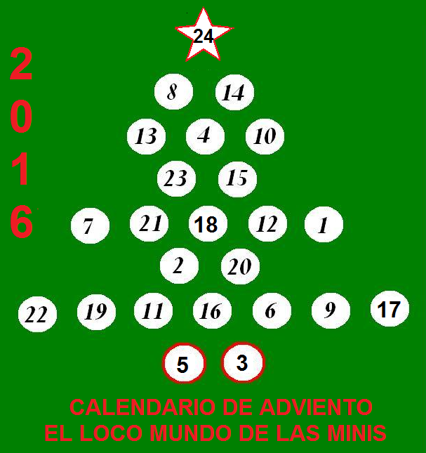 CALENDARIO DE ADVIENTO 2016