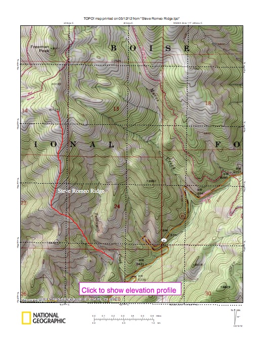 Mores Creek Summit Backcountry Skiing Steve Romeo Celebrating His Life