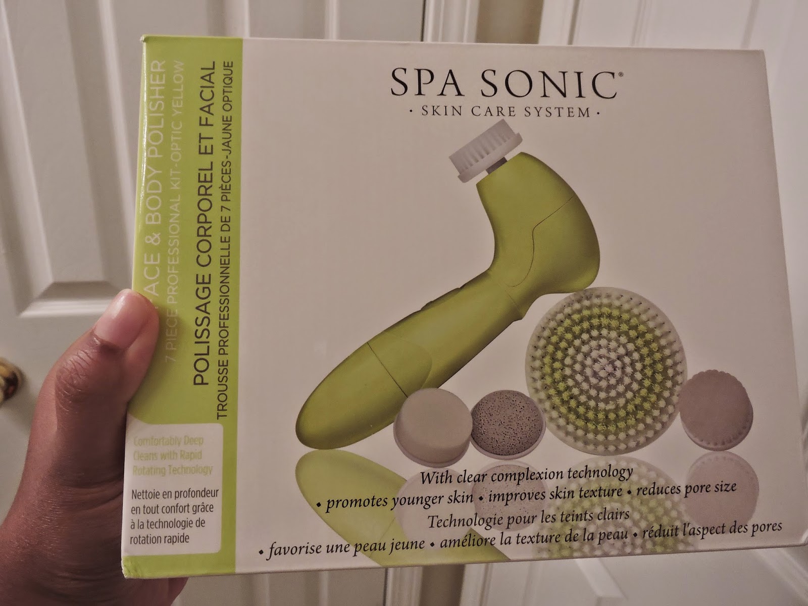 Spa Sonic Skin Care System Review #SpaSonic