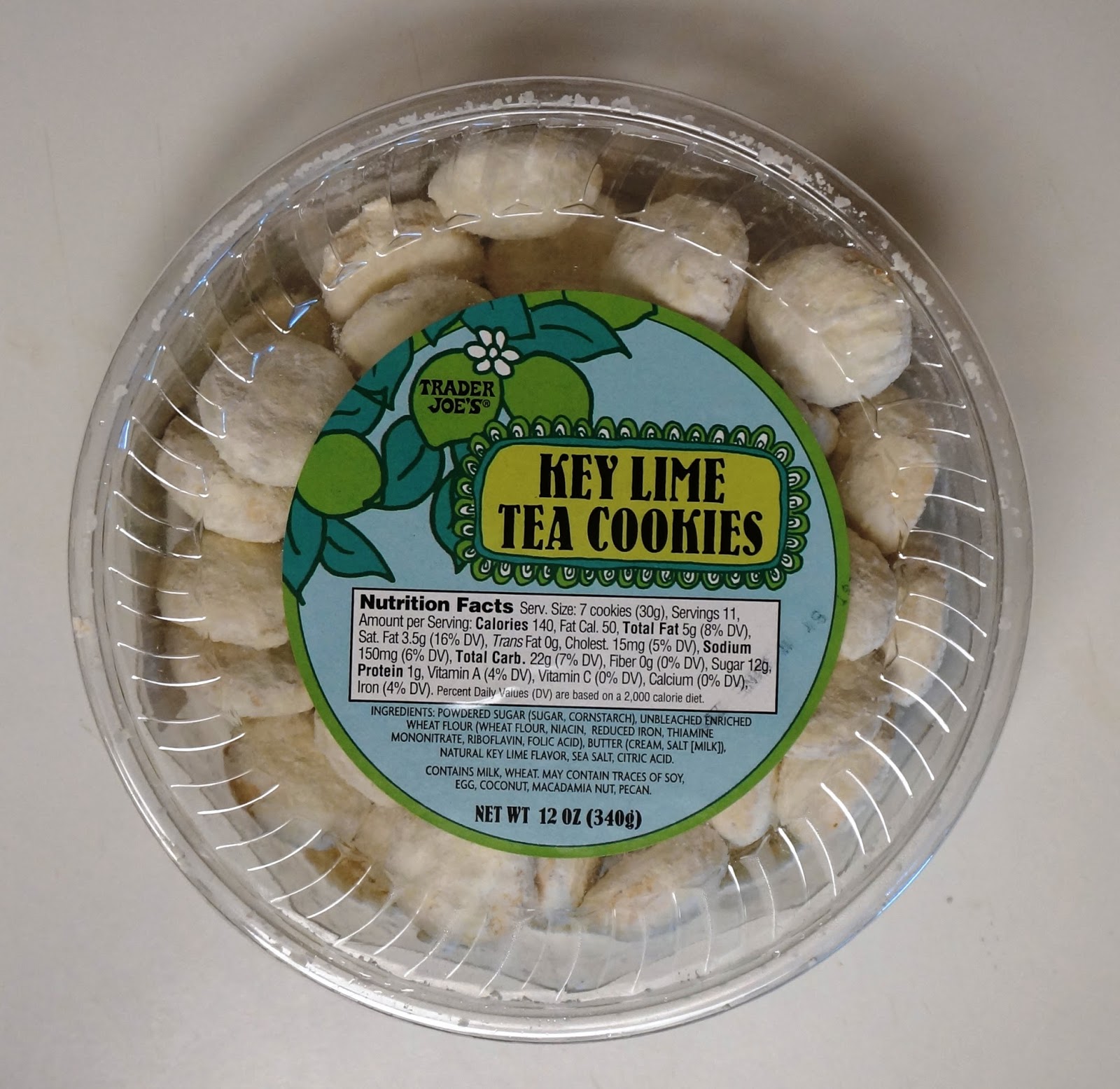 Exploring Trader Joe's Trader Joe's Key Lime Tea Cookies