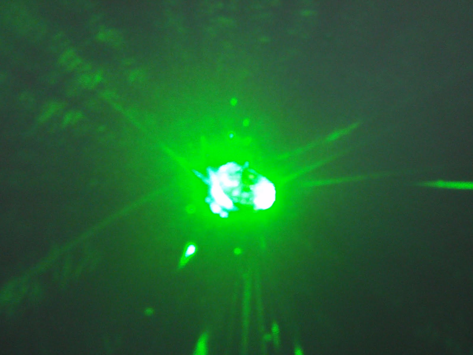 Green Laser Beam