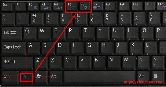 Cara mengatur kecerahan layar komputer dan laptop