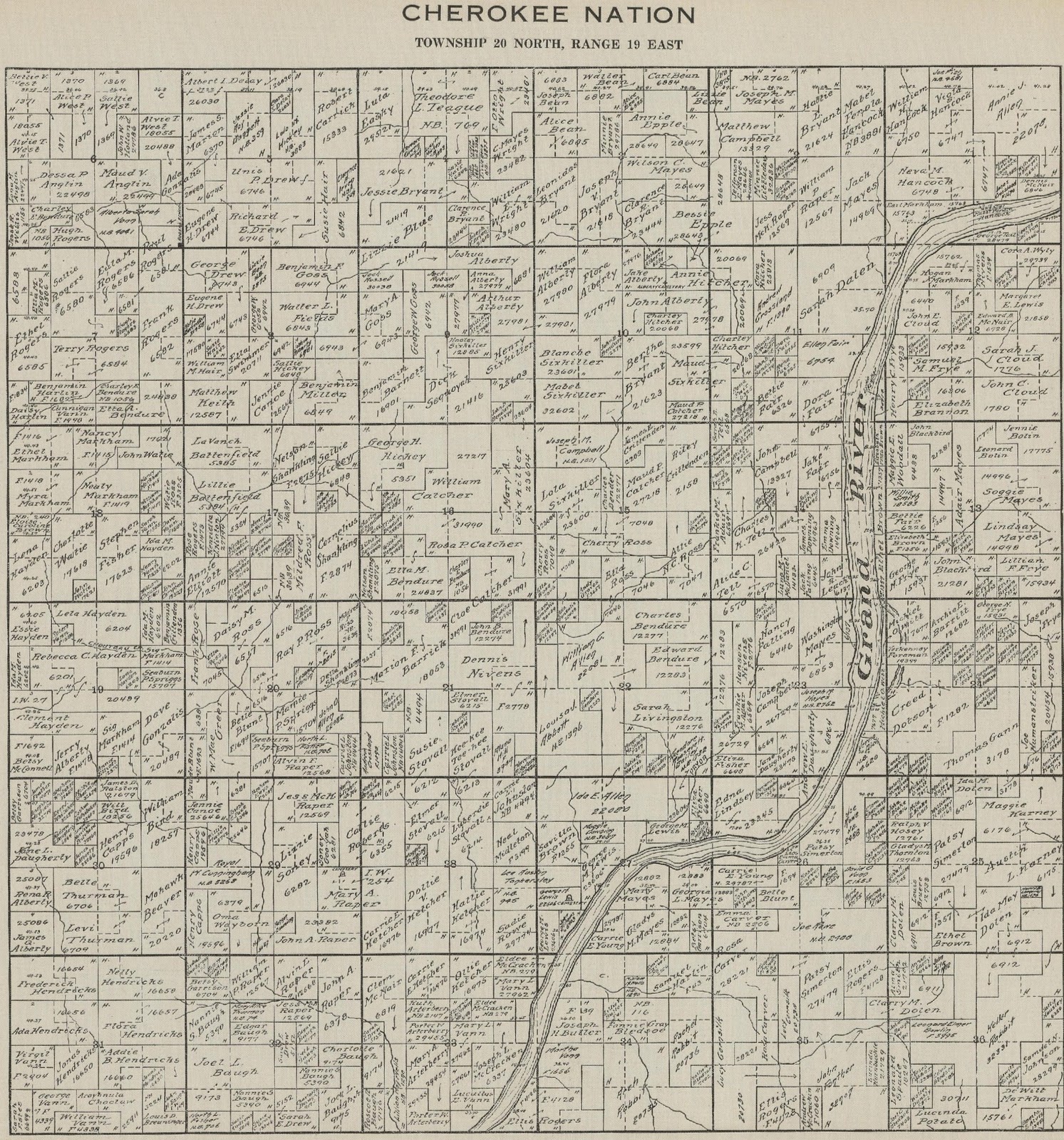 Places to Search for Ancestors *****(Mayes County, OK)***** Cherokee