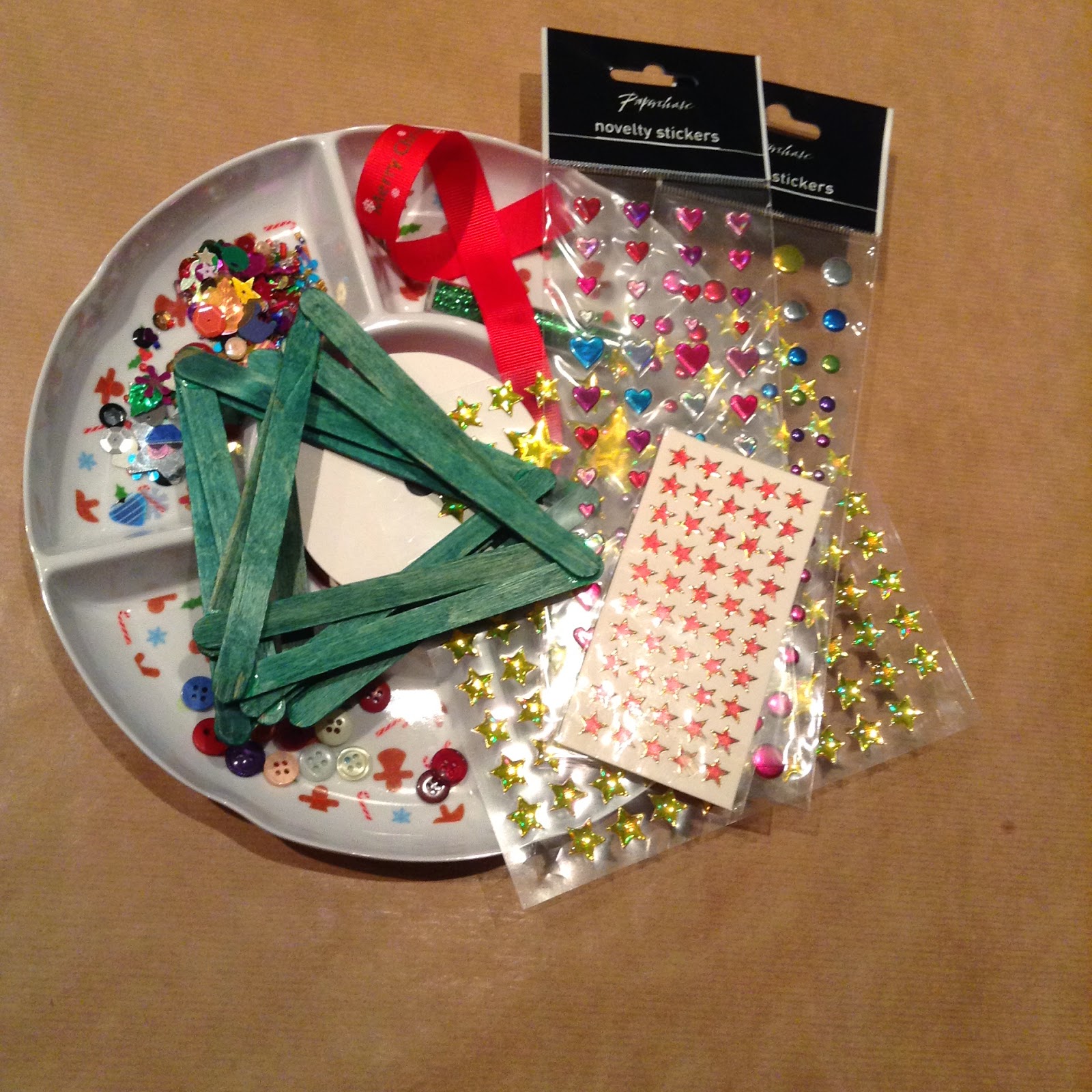 |CREATE|lolly stick christmas tree decorations | LarabeeUK