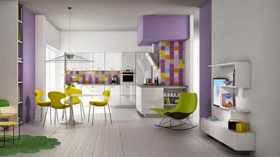 Inspirasi Warna Dapur Cantik Minimalis