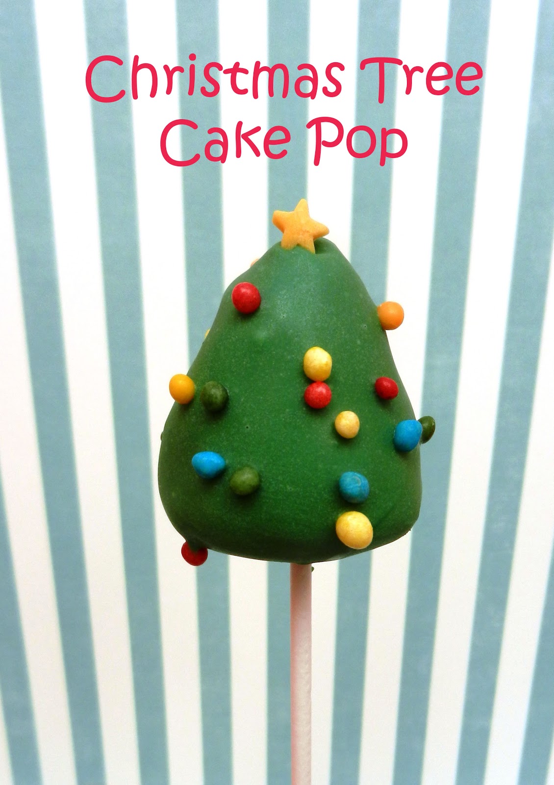 Los Dulces de Victoria: Christmas Tree Cake Pops