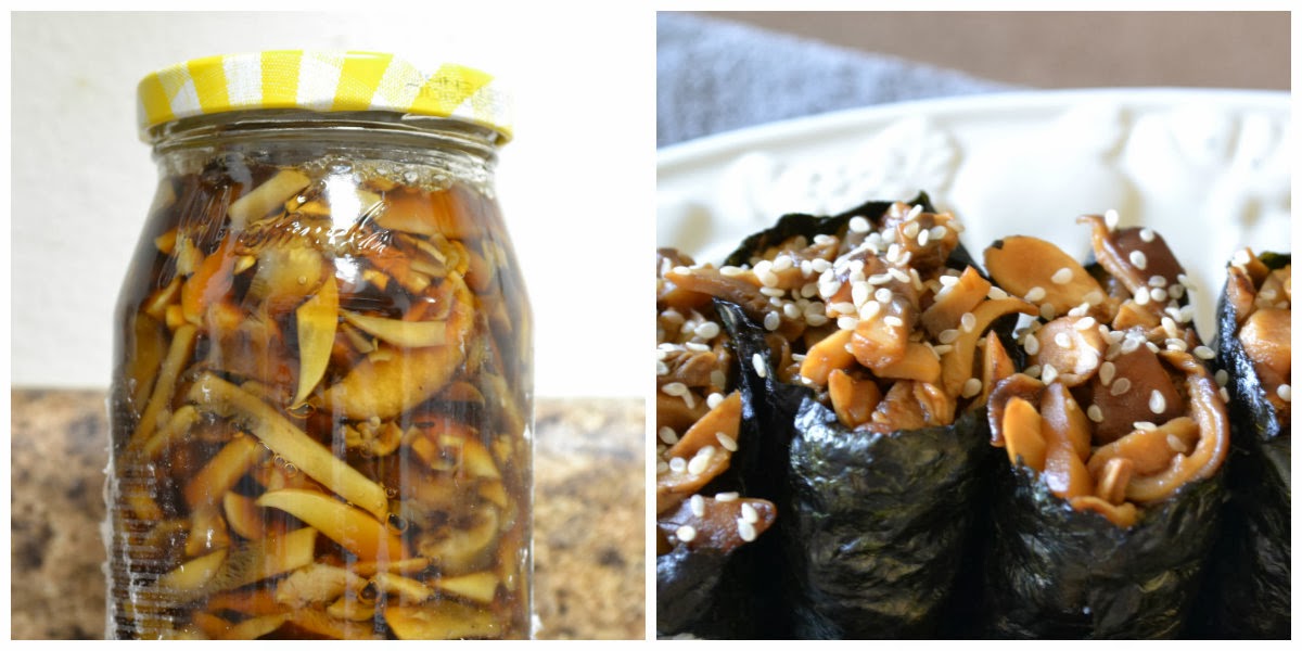 Vegans Have Superpowers Japanese Pickled Mushrooms
